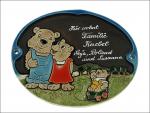Türschild Bären